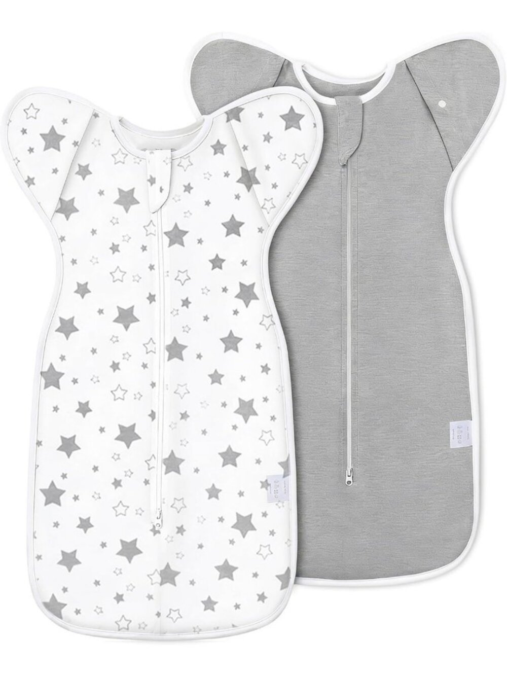Cozy 2-Pack Baby Swaddles 3-6 Months | Arms Up Design for Newborn Comfort